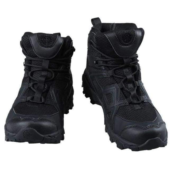 Planet Gates Black / 6.5 / China Outdoor Sports Tactical Military Ankle Boots for Camping Hunting Men's Shoes Wear-resistant mountaineering Trekking Boots