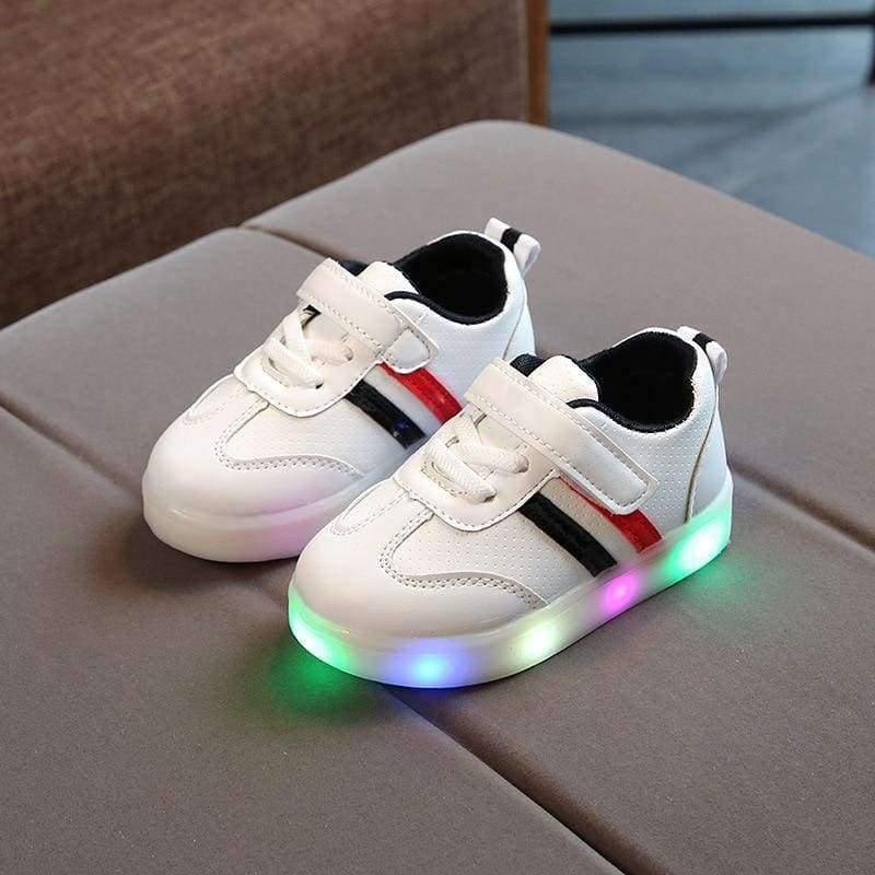 Planet Gates Black / 6.5 Fashion cool noble shoes children Lovely LED glowing high quality baby boys girls shoes sports kids running sneakers