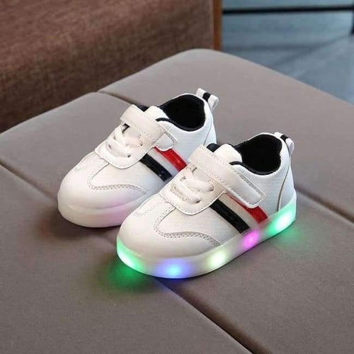Planet Gates Black / 6.5 Fashion cool noble shoes children Lovely LED glowing high quality baby boys girls shoes sports kids running sneakers
