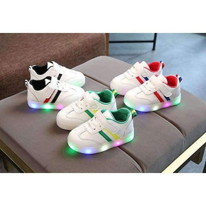 Planet Gates Black / 6.5 Fashion cool noble shoes children Lovely LED glowing high quality baby boys girls shoes sports kids running sneakers