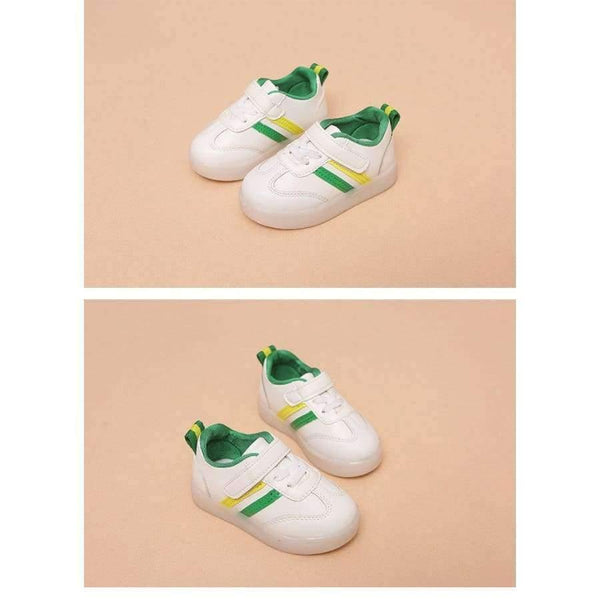 Planet Gates Black / 6.5 Fashion New brand design LED shoes cool baby girls boys toddlers shinning lighting baby first walkers glowing sneakers