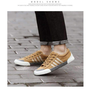 Planet Gates Black / 6.5 SHANTA Men Canvas Shoes 2018 Fashion Solid Color Men Vulcanized Shoes Lace-up Casual White Couple Shoes Men Sneakers