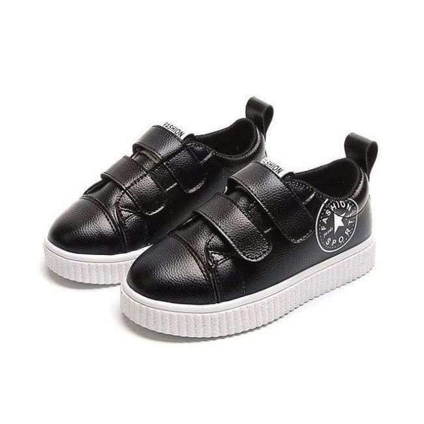 Planet Gates Black / 6.5 Spring/Autumn hot sales new brand baby first walkers Pu soft leather girls boys shoes Patchwork sports baby sneakers