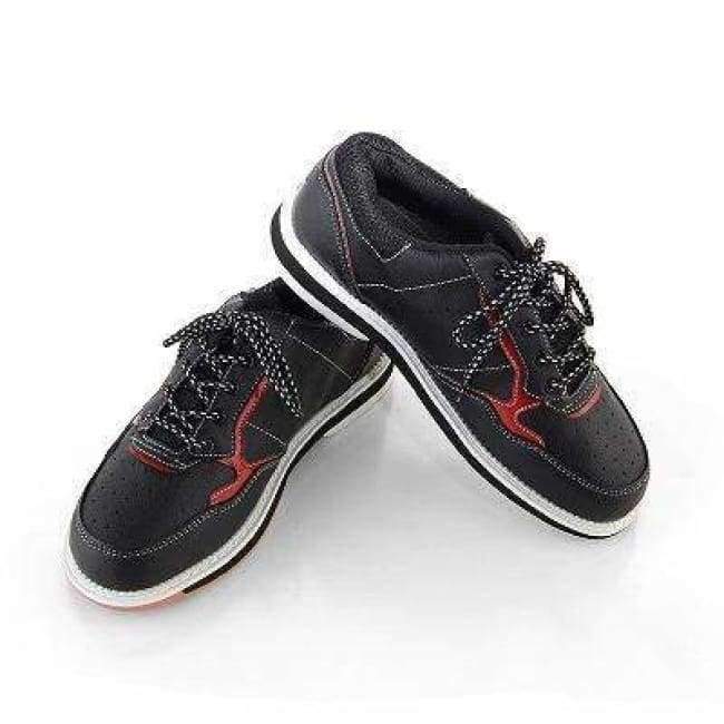 Planet Gates Black / 6 Bowling Shoes Men Light Weight Mesh Breathable Men Sneakers Light Male Shoe Size Eu 38-47 AA10078