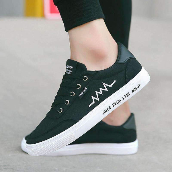 Planet Gates black / 6 Fashion classic low help men vulcanize shoes Spring/Autumn comfortable canvas shoes Lace up Breathable flat sneakers men DET673