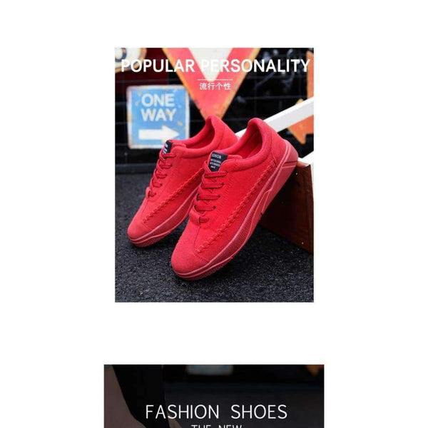 Planet Gates Black / 6 Men's Vulcanize Shoes lace-up solid shallow fashion male sneakers cotton fabric comfortable man shoes 2018 sapatos