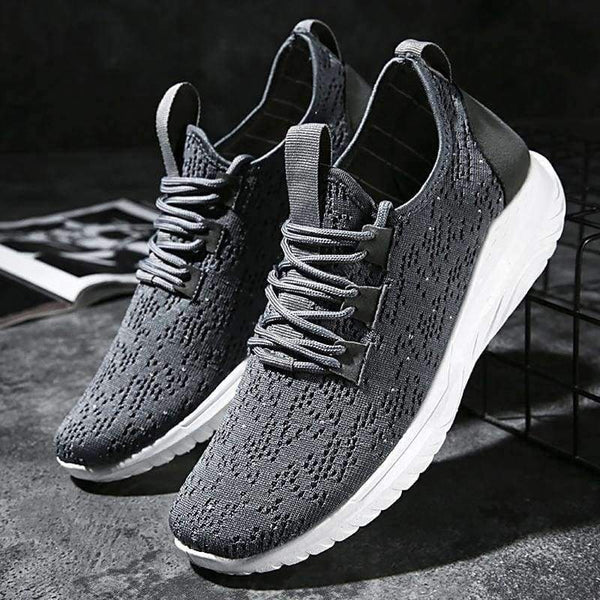 Planet Gates Black / 6 Men summer shoes casual sneakers men 2018 max air mesh breathable 39-44 light wedge shoes for men vulcanize shoe