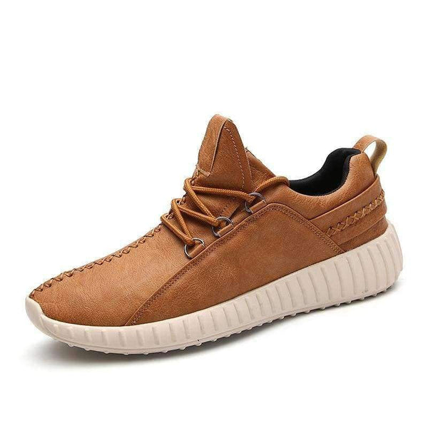 Planet Gates Black / 6 New Spring Autumn Men Solid Lace-Up Flat Vulcanize Shoes Casual Soft Sneakers Fashion Black Gray Brown Male Shoes 8H0394