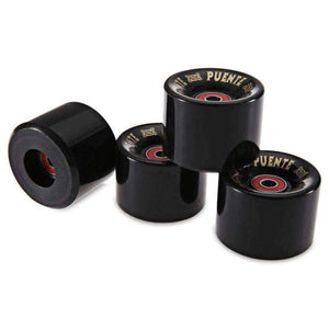 Planet Gates Black 60 X 45MM Cruiser Skateboard Wheels Longboard Wheel Skate Roller Durable PU Longboard Skate Board Wheels With ABEC - 9 Bearing