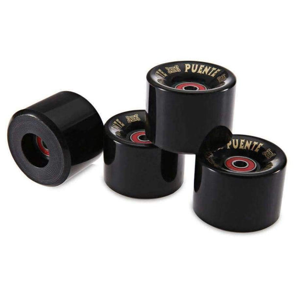 Planet Gates Black 60 X 45MM Cruiser Skateboard Wheels Longboard Wheel Skate Roller Durable PU Longboard Skate Board Wheels With ABEC - 9 Bearing