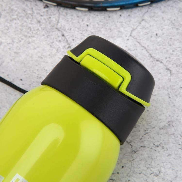 Planet Gates Black 600ML Outdoor Sports Water Bottle Cycling Camping Thermal Insulation Stainless Steel Bike Team Water Bottle Thermos Flasks