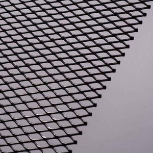 Planet Gates Black 6mmx12mm 1 DIY Racing Grills Universal Fit for Car Cuttable Front Bumper Honey Comb Mesh 100cmx33cm
