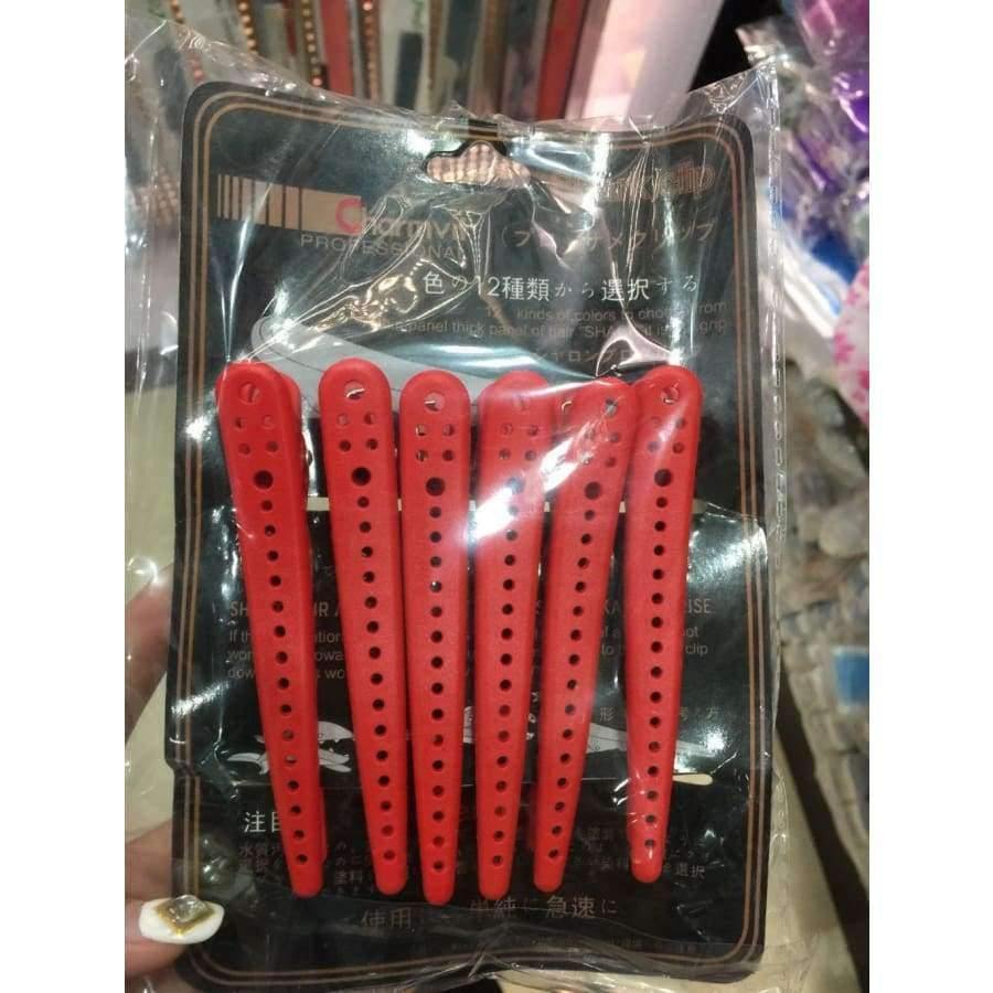 Planet Gates black 6Pcs Hair Clips Professional Hairdressing Salon Hairpins Hair Accessories DIY Hair Care Styling Tools