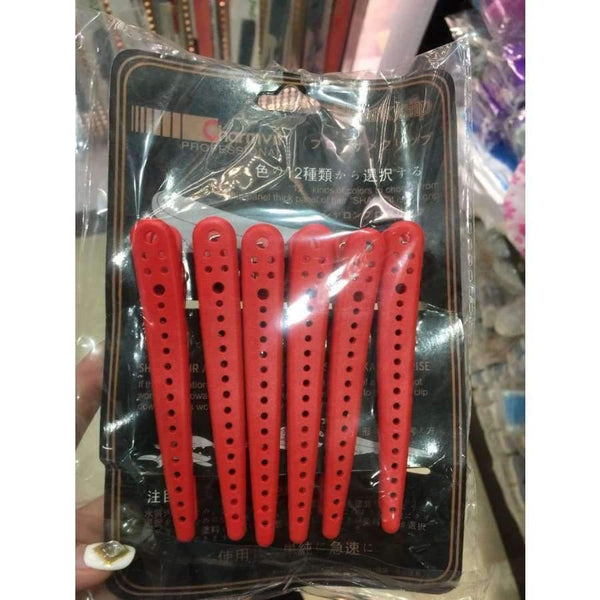 Planet Gates black 6Pcs Hair Clips Professional Hairdressing Salon Hairpins Hair Accessories DIY Hair Care Styling Tools