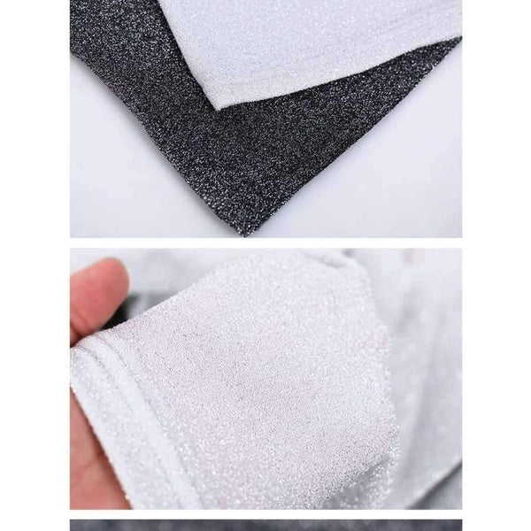 Planet Gates Black / 6T Girls Clothing Sets Teenage Summer Fashion costume for Big girl outfits 2pcs T shirt + Sequins Mesh Skirts 6 8 10 12 14 16 Years