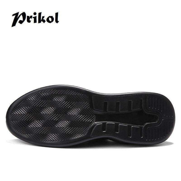 Planet Gates Black / 7.5 Basic Style Brand Men Sport Shoes Breathable Leather Man Sneaker Krasovki Dark Black Hombre Tennis Zapato Calcado