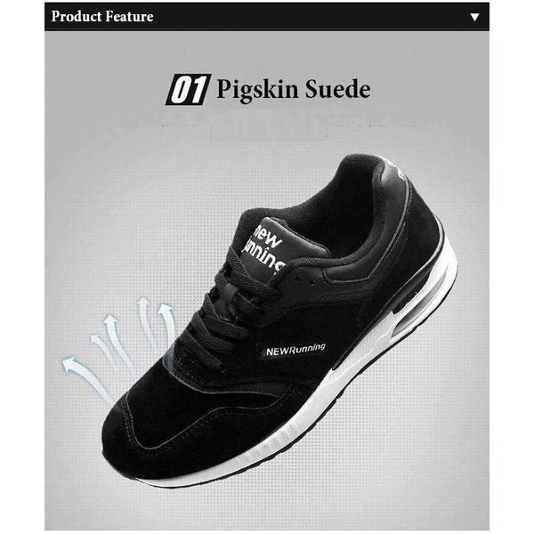 Planet Gates Black / 7.5 Brand Mens Sport Shoes Spring Autumn Men Shoes Hombre Tennis Cushion Footwear Zapato