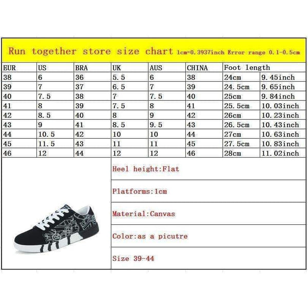 Planet Gates Black / 7 HAIYUELI Men's casual flat canvas shoes fashion lace up round toe board shoes black white blue Men Vulcanize Shoes print