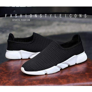Planet Gates Black / 7 Luxury Brand Summer Tenis Masculino Men Breathable Holes Sport Shoes Hollow Out Tennis Athletic Sneakers Comfortable