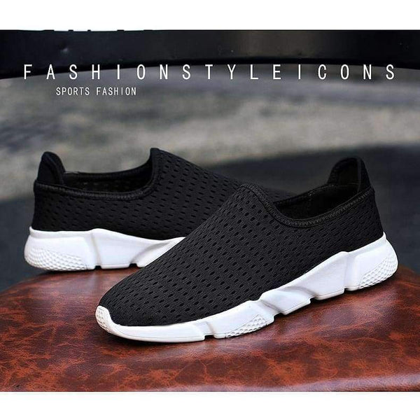 Planet Gates Black / 7 Luxury Brand Summer Tenis Masculino Men Breathable Holes Sport Shoes Hollow Out Tennis Athletic Sneakers Comfortable