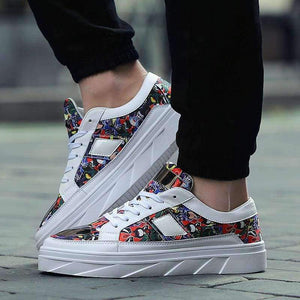 Planet Gates black / 7 LVABC The 2018 Summer Trend Of White Shoes Increased In White Men's Vulcanized Shoes Breathable Wear Non Slip NEW