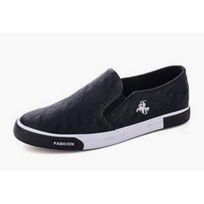 Planet Gates Men's Vulcanized Shoes Spring Autumn Comfortable Casual Shoes Mans Canvas Shoes For Men Slip-On Brand Fashion Flat Loafers Shoe