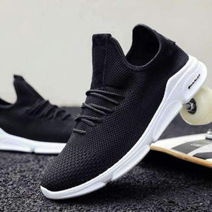 Planet Gates BLACK / 7 Men shoes 2018 summer Breathable mesh Ultra-light lace-up Sneakers Autumn man comfort Footwear Fashion vulcanize Shoes M641
