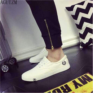 Planet Gates Black / 7 Men Vulcanize Shoes 2018 Man Flats Breathable Mens Fashion Classic Outdoor Shoes Mens Canvas Shoes For Men Zapatos De Hombre Q33