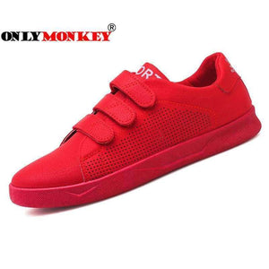 Planet Gates Black / 7 ONLYMONKEY Hook Loop Sneakers Men Fashion Design Breathable Men Casual Shoes High Quality Men Vulcanize Shoes Durable Men Shoes