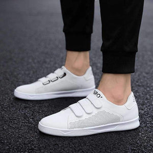 Planet Gates Black / 7 ONLYMONKEY Hook Loop Sneakers Men Fashion Design Breathable Men Casual Shoes High Quality Men Vulcanize Shoes Durable Men Shoes