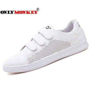 Planet Gates Black / 7 ONLYMONKEY Hook Loop Sneakers Men Fashion Design Breathable Men Casual Shoes High Quality Men Vulcanize Shoes Durable Men Shoes