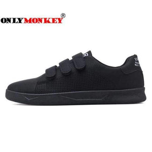 Planet Gates Black / 7 ONLYMONKEY Hook Loop Sneakers Men Fashion Design Breathable Men Casual Shoes High Quality Men Vulcanize Shoes Durable Men Shoes