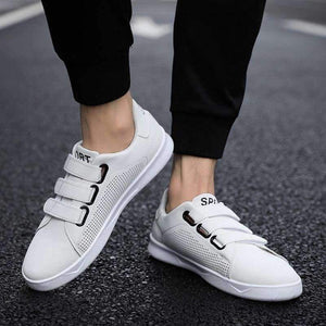 Planet Gates Black / 7 ONLYMONKEY Hook Loop Sneakers Men Fashion Design Breathable Men Casual Shoes High Quality Men Vulcanize Shoes Durable Men Shoes