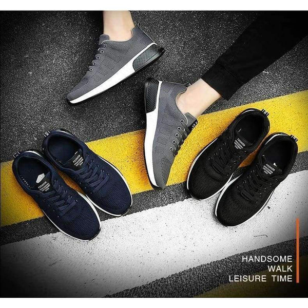 Planet Gates Black / 7 Street Style Cool Men Sport Shoes Spring Breathable Men Shoes Hombre Tennis Footwear Scarpe Trainers