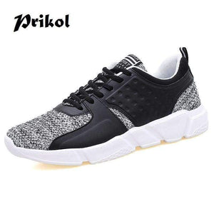 Planet Gates Black / 7 Trendy Luxury Brand Men Sport Shoes Spring Summer Breathable Mesh Knitted Men Shoes Hombre Tennis Footwear Zapato