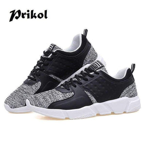 Planet Gates Black / 7 Trendy Luxury Brand Men Sport Shoes Spring Summer Breathable Mesh Knitted Men Shoes Hombre Tennis Footwear Zapato