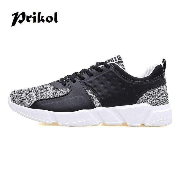 Planet Gates Black / 7 Trendy Luxury Brand Men Sport Shoes Spring Summer Breathable Mesh Knitted Men Shoes Hombre Tennis Footwear Zapato