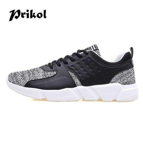 Planet Gates Black / 7 Trendy Luxury Brand Men Sport Shoes Spring Summer Breathable Mesh Knitted Men Shoes Hombre Tennis Footwear Zapato