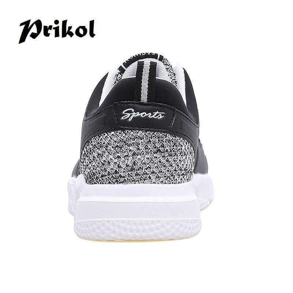 Planet Gates Black / 7 Trendy Luxury Brand Men Sport Shoes Spring Summer Breathable Mesh Knitted Men Shoes Hombre Tennis Footwear Zapato