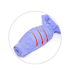 Planet Gates Black / 70A Seamless Wire Free Front Closure  Adjustable Lace Bra Women Thick Push Up Vest Small Breasts 5/8 Cup Sexy Underwear