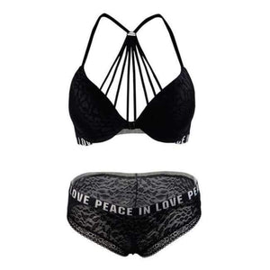 Planet Gates Black / 70A Women fitness workout sexy underwear lounge underwear women bra set patchwork sexy bra vs pink black blue lingerie