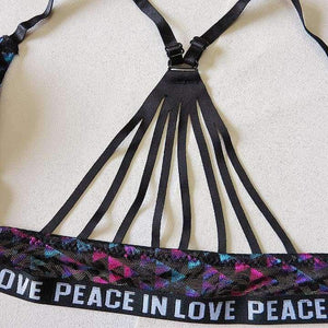 Planet Gates Black / 70A Women fitness workout sexy underwear lounge underwear women bra set patchwork sexy bra vs pink black blue lingerie