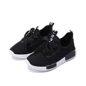 Planet Gates Black / 8.5 Spring Autumn Kids Shoes  Fashion Mesh Casual Children Sneakers For Boy Girl Toddler Baby Breathable Sport Shoe