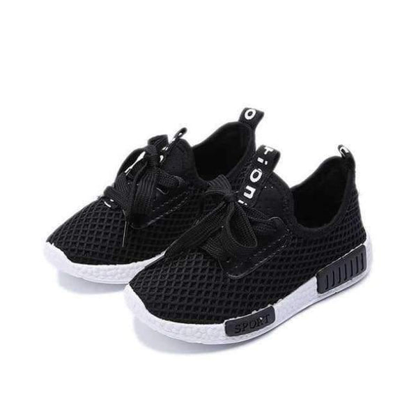 Planet Gates Black / 8.5 Spring Autumn Kids Shoes  Fashion Mesh Casual Children Sneakers For Boy Girl Toddler Baby Breathable Sport Shoe