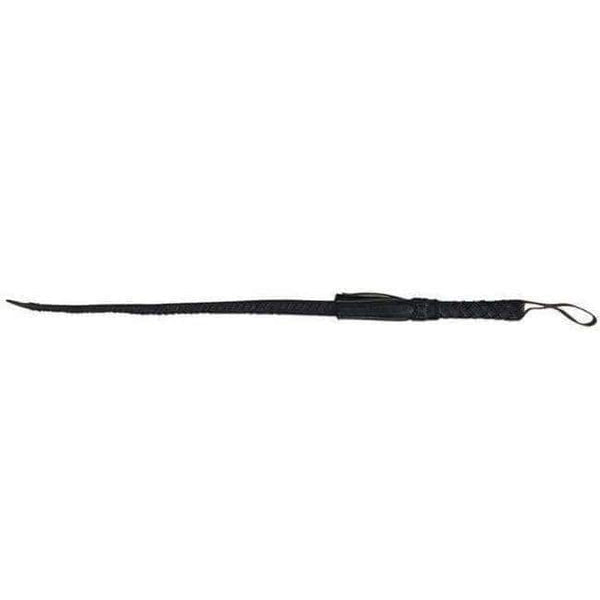 Planet Gates Black 80cm Hand Made Braided Riding Whips for Horse Racing Outer Leather Equestrian Horse Whip Riding Crop