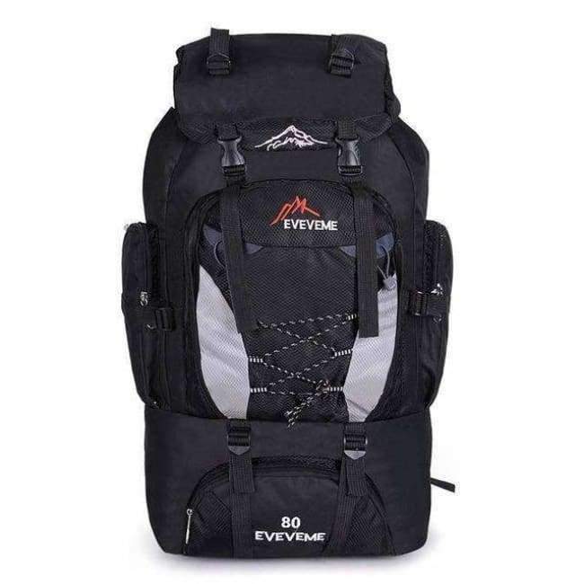 Planet Gates 80L Camping Hiking Backpack Bag Outdoor Sports Bags Travel Waterproof Shoulder Men Climbing Fishing Rucksack XA535WA