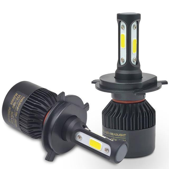 Planet Gates Silver / 881 889 880 H27 2Pcs H7 LED H4 H11 H1 Car Headlight Bulbs H3 H8 HB4 HB3 9006 9005 H27 881 Led Fog Light 72W 8000LM 6500K White car accessories