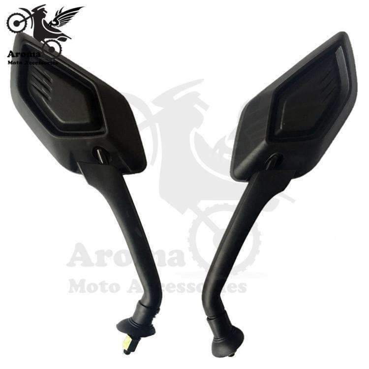 Planet Gates black 8MM racing moto parts motorcycle rear view mirror for honda suzuki yamaha Kawasaki accessories scooter rearview mirror