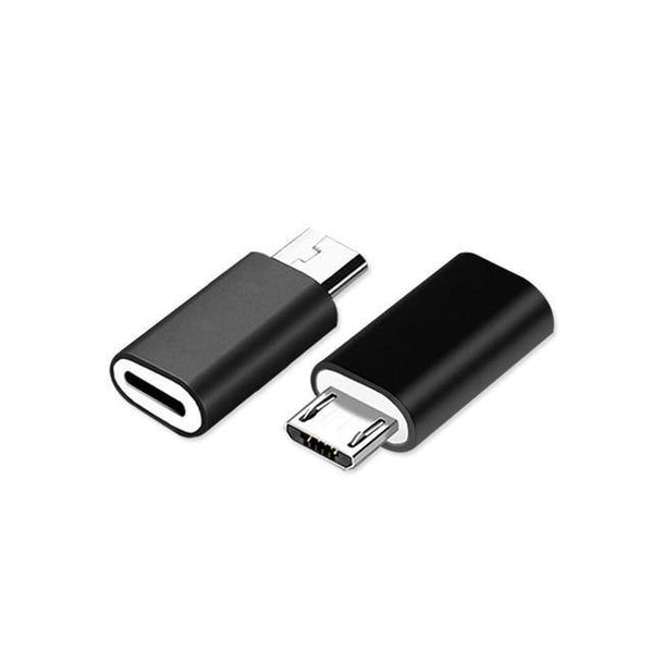 Planet Gates black 8Pin USB Cable Adapter For iPhone 8 7 X for Lightning to Micro USB Adapter Android Mobile Phone Cables Connector for Samsung HTC