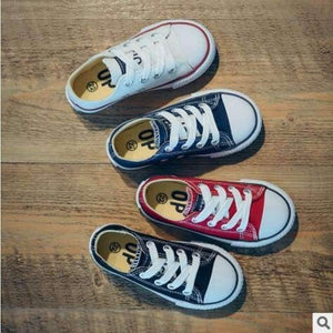 Planet Gates Black / 9 Classic Children Canvas Shoes Girls Boys Kids Sneakers 2018 Fashion Casual Baby Running Shoes Solid Color Child Sport Shoes